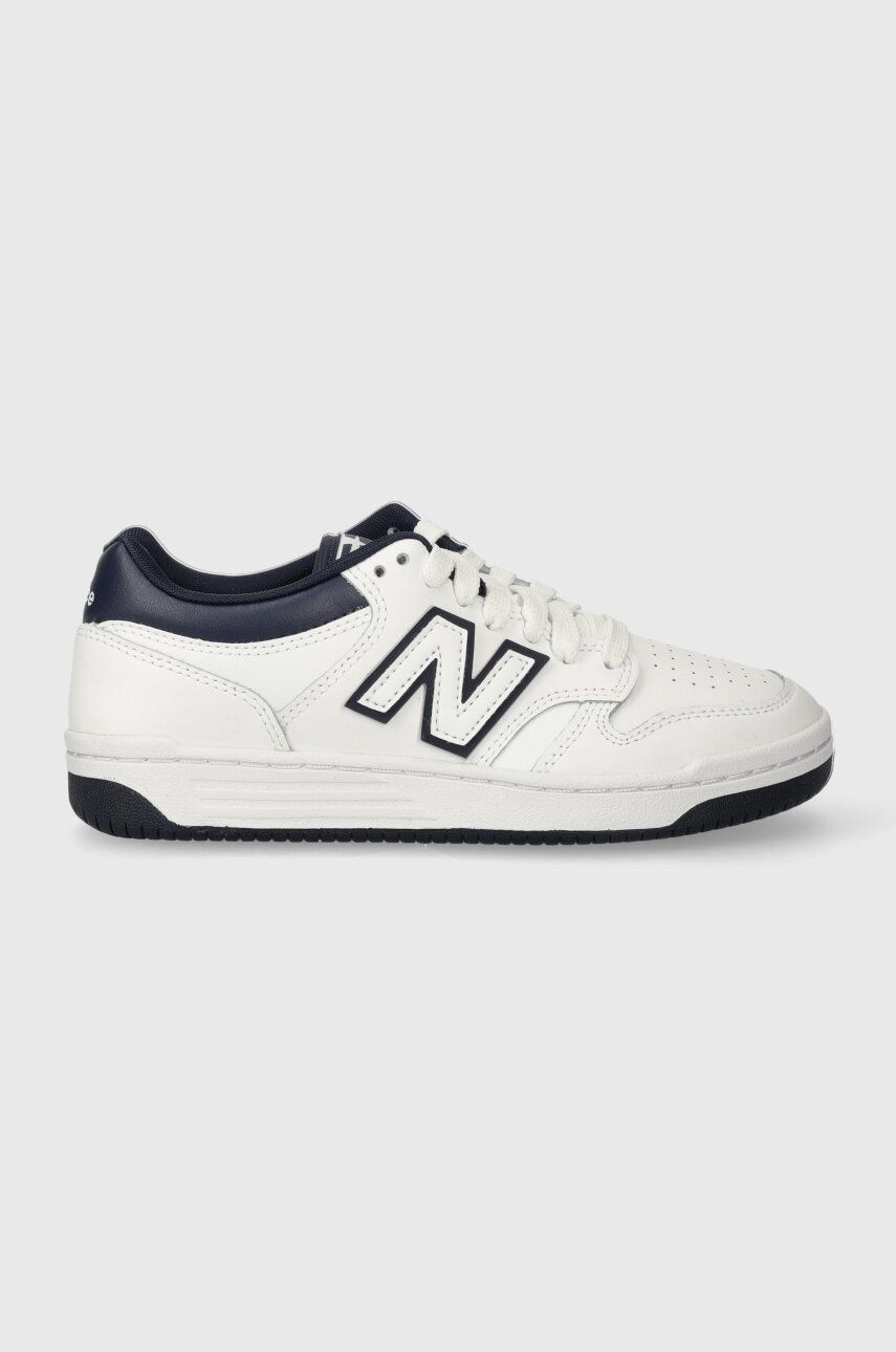 Tenisky New Balance BB480LWN biela farba