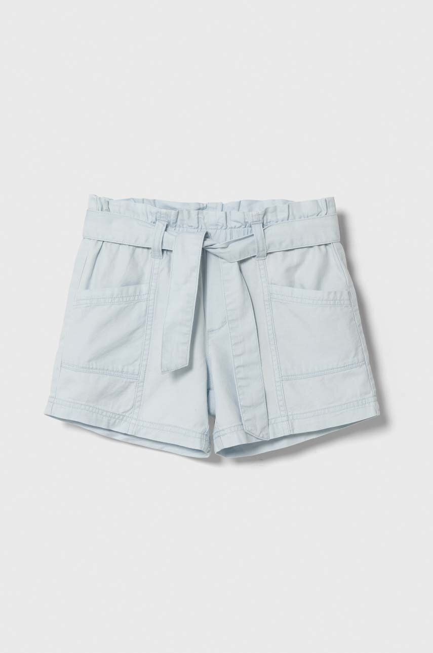 Detské krátke nohavice Abercrombie & Fitch jednofarebné