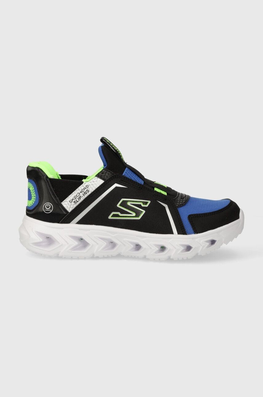 Detské tenisky Skechers HYPNO-FLASH 2.0 BRISK-BRIGHTS čierna farba