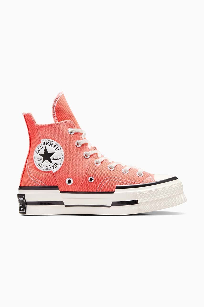 Tenisky Converse Chuck 70 Plus dámske, oranžová farba, A06432C