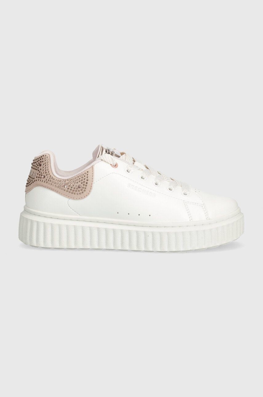 Detské tenisky Skechers HI RIDGE biela farba