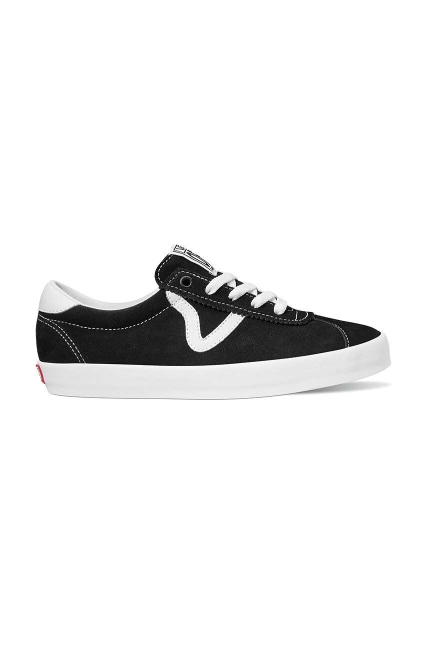 Semišové tenisky Vans Sport Low čierna farba, VN000CQRBZW1