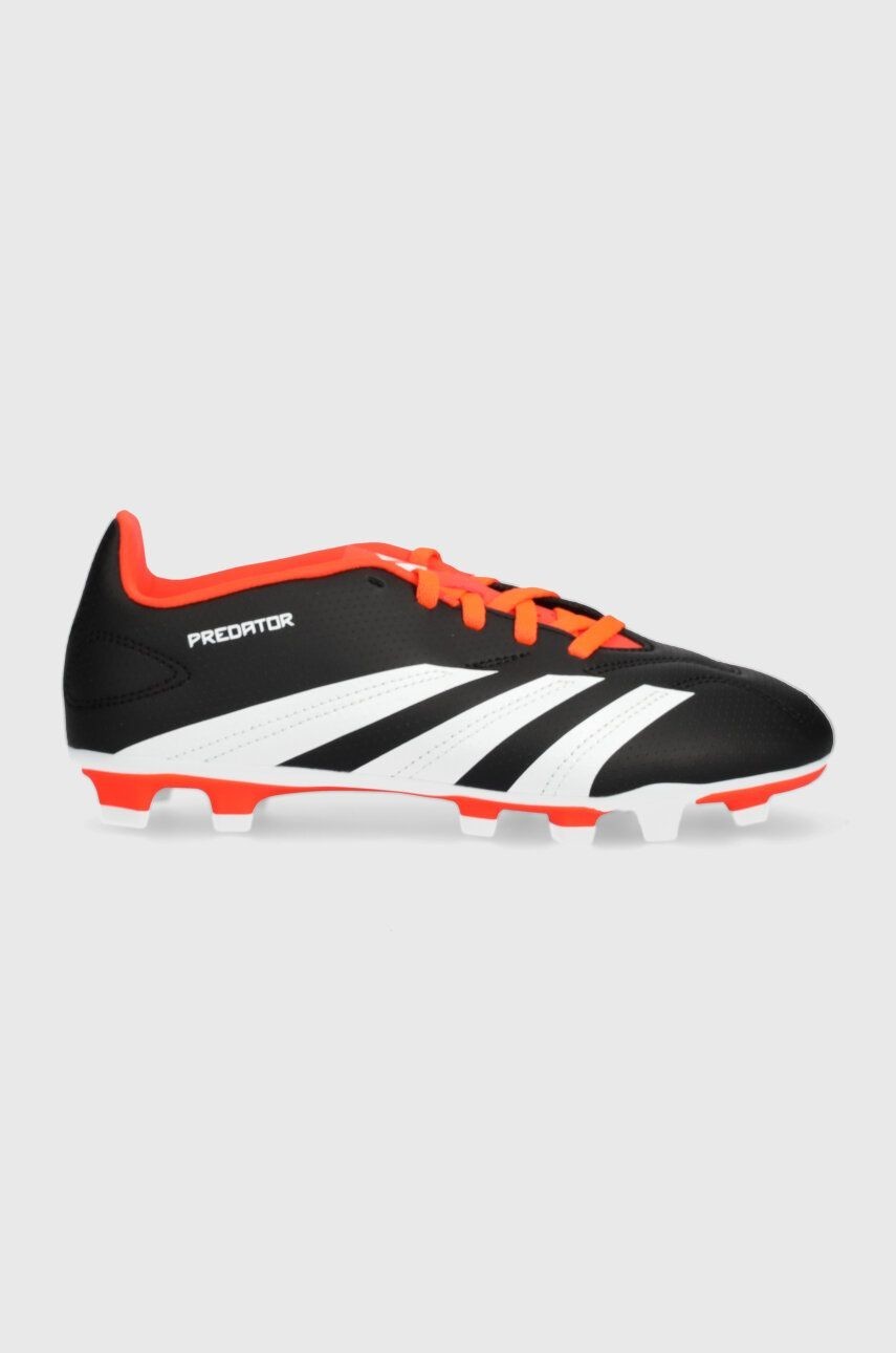 Detské kopačky adidas Performance PREDATOR CLUB FxG J čierna farba