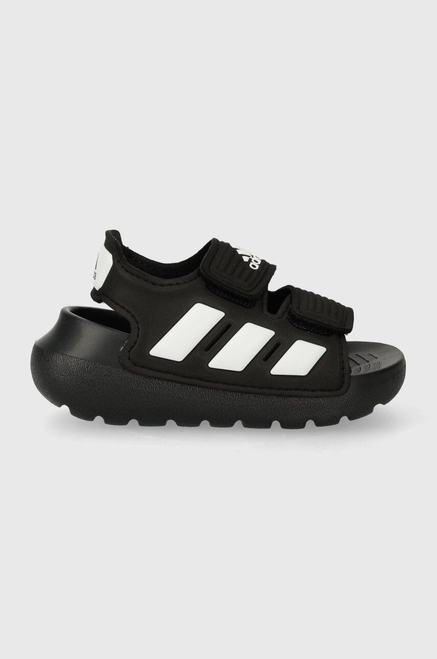 Detské sandále adidas ALTASWIM 2.0 I čierna farba