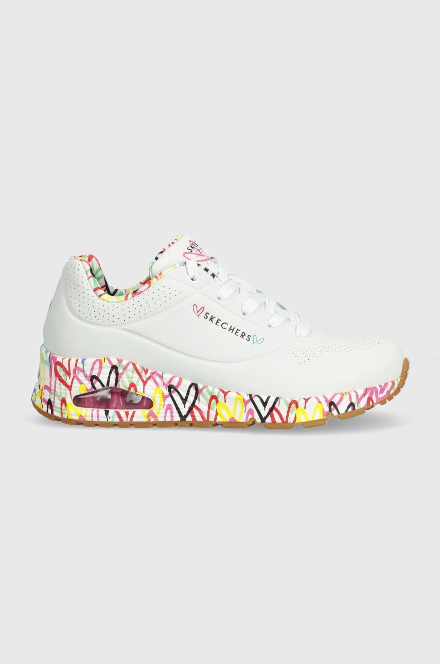 Tenisky Skechers SKECHERS X JGOLDCROWN biela farba