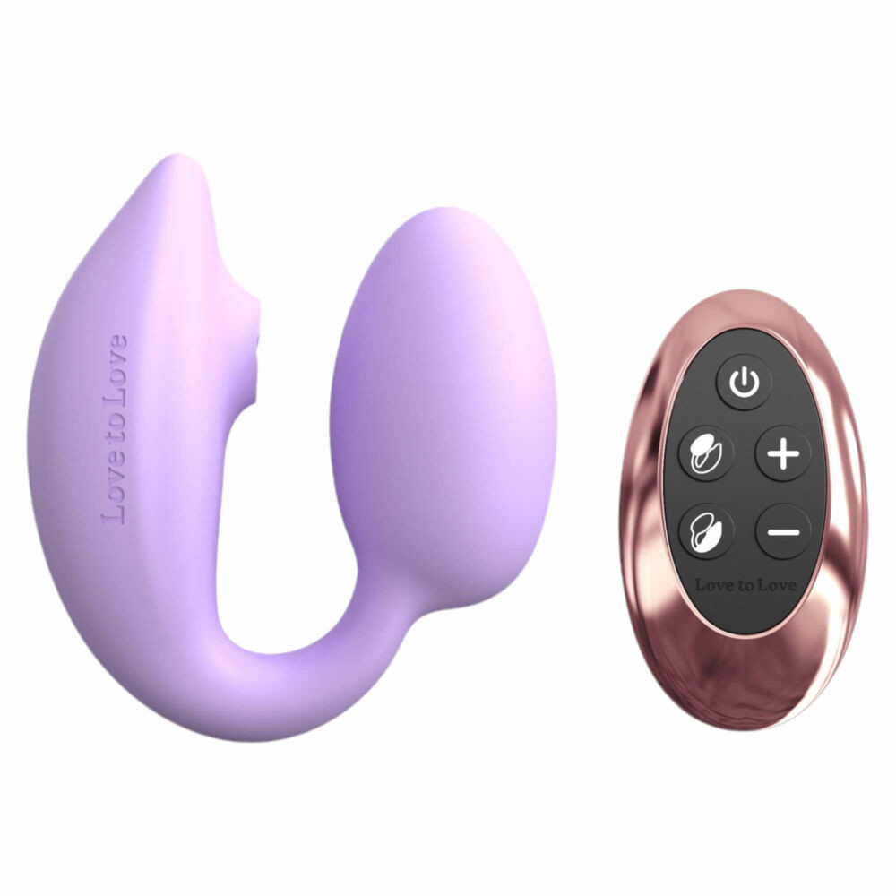 Love to Love Wonderlover - Clitoral Stimulator and G-Spot Vibrator (Mauve)