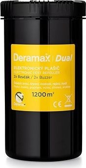 Deramax-Dual Elektronický plašič (odpuzovač) krtkov a hryzkov