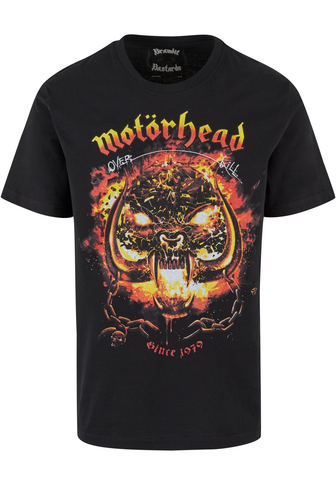 Men's T-shirt Motörhead Overkill - black