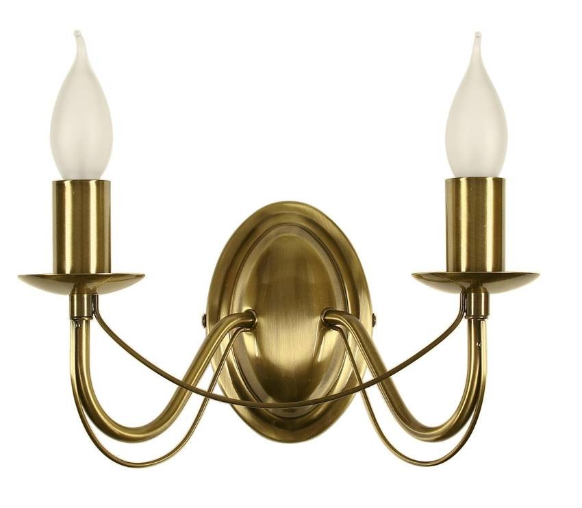 Candellux Patinové nástenné svietidlo Muza pre žiarovku 2x E14 22-69156