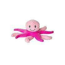 Hračka pes OCTOPUS & STARFISH plyš,TPR růžov.27cm Kiwi