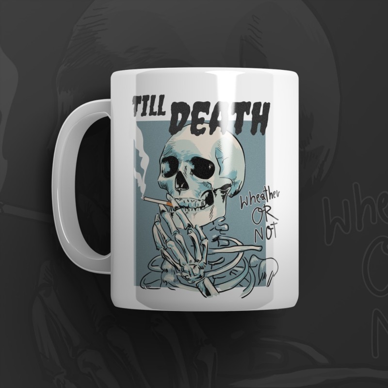 KH4-14 DR Hrnček - Till death 330ml