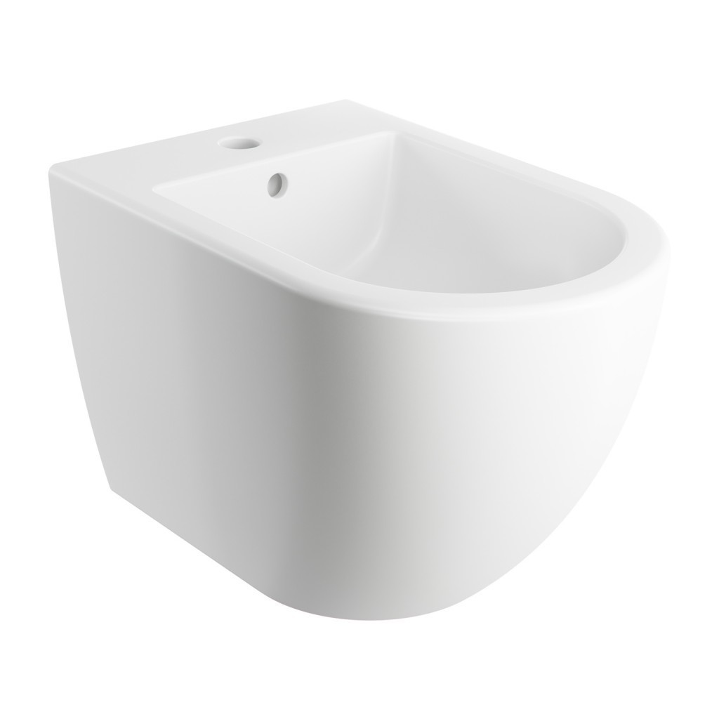 OMNIRES - OTTAWA COMFORT závesný bidet, 54 x 36,5 cm, matná biela OTTAWACMBIBM