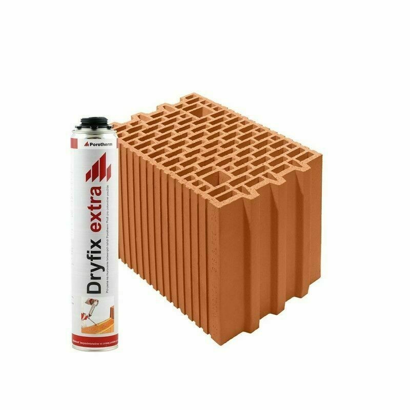 Tehla brúsená Porotherm 25 Profi P12 Dryfix
