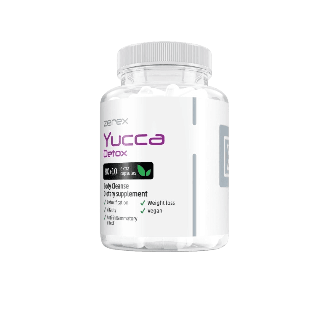 Zerex Yucca Detox - pre detox organizmu 90 mäkkých kapsúl