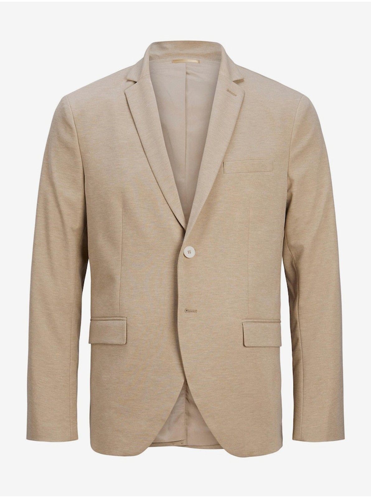 Béžové pánske sako Jack & Jones Jones