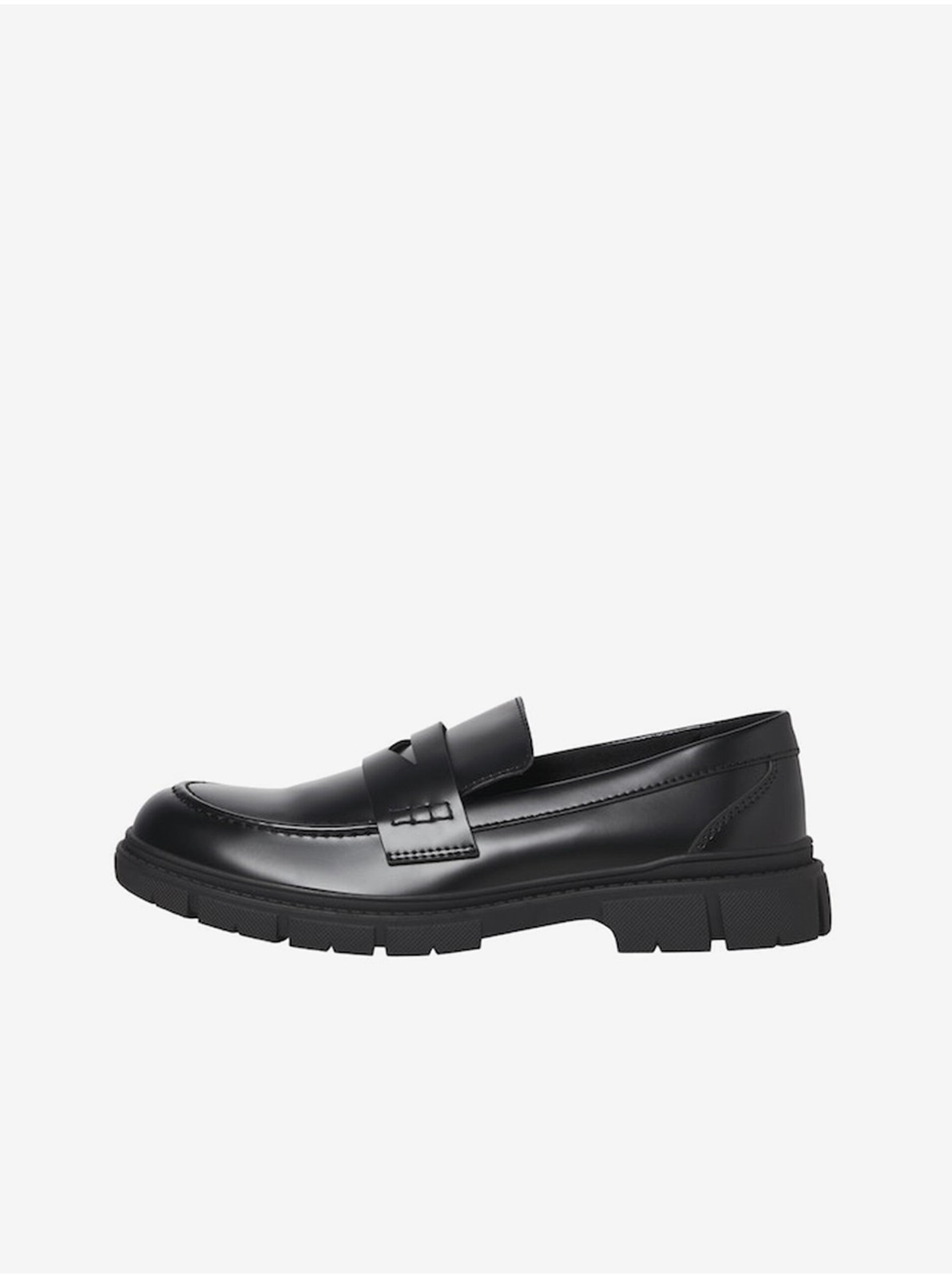 Čierne pánske mokasíny Jack & Jones Baker