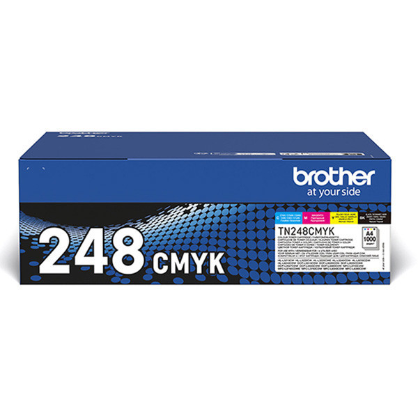 Brother originál toner TN248VAL, CMYK, 4x1000str., Brother DCP-L3520CDW, DCP-L3560CDW, HL-L3220CW, O