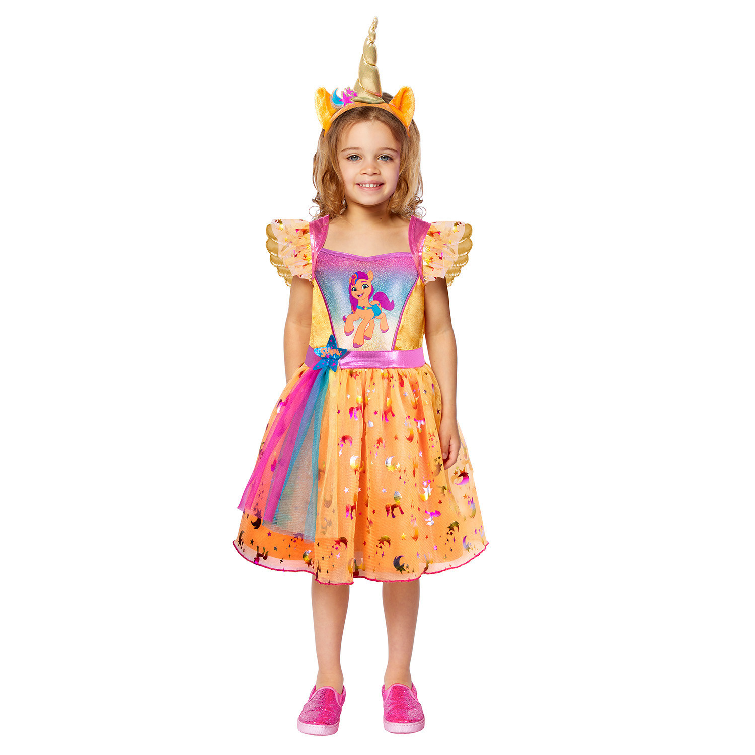 Amscan detský kostým My Little Pony Sunny Starscout Veľkosť: 4-6