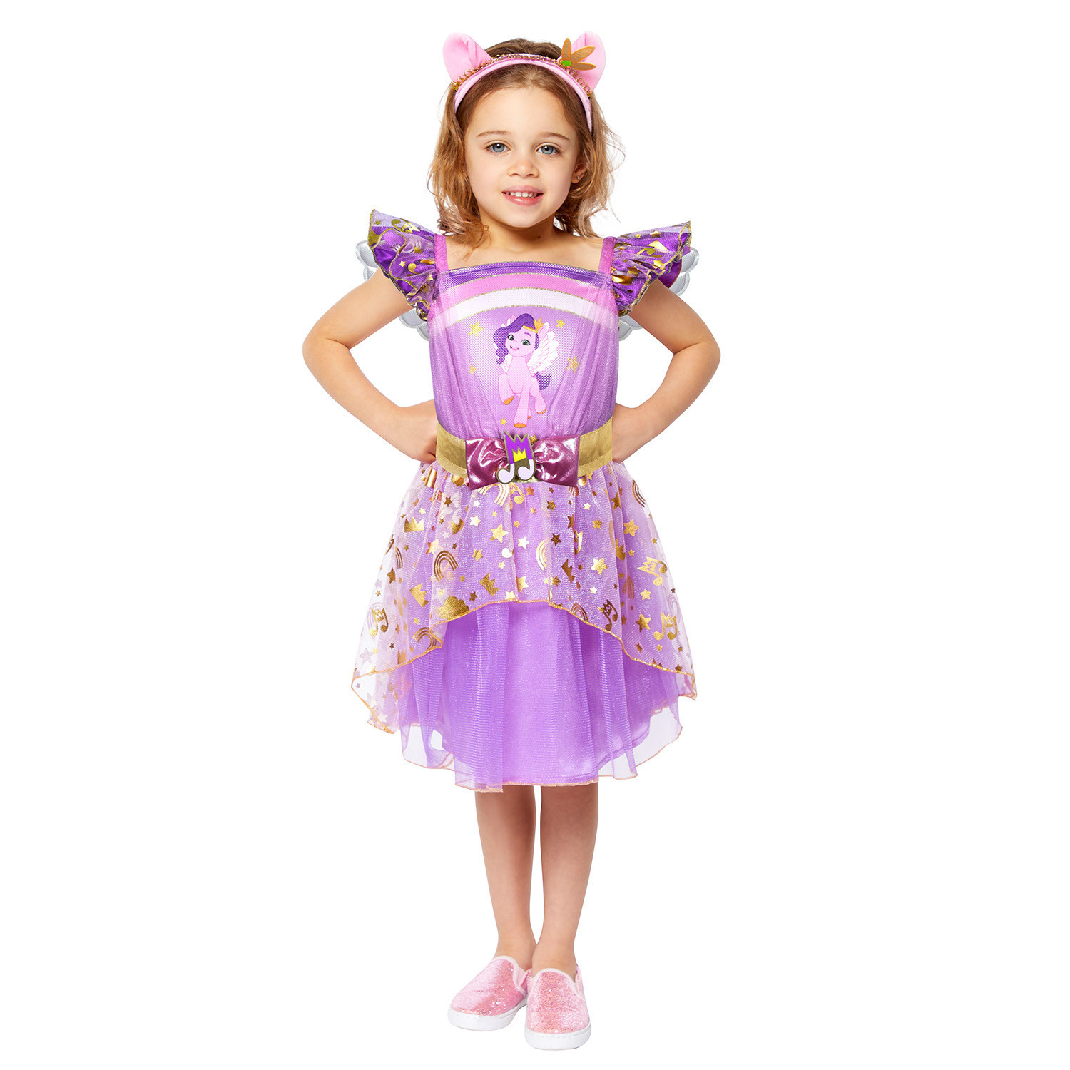 Amscan detský kostým My Little Pony Pipp Petals Veľkosť: 4-6
