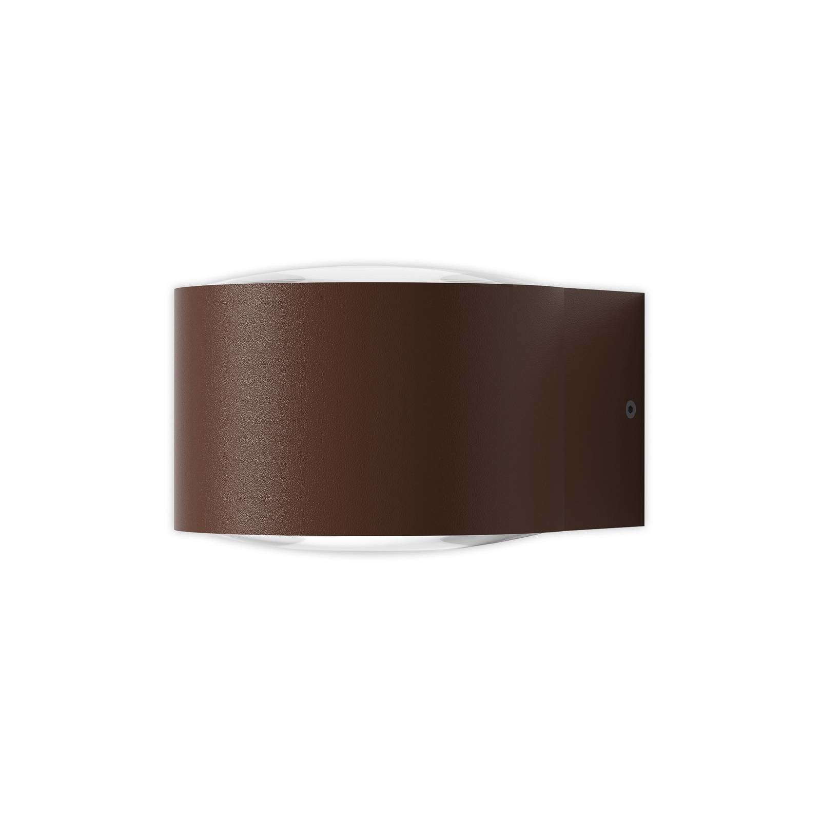 LOOM DESIGN Frey LED nástenné svietidlo IP65 2x6W corten