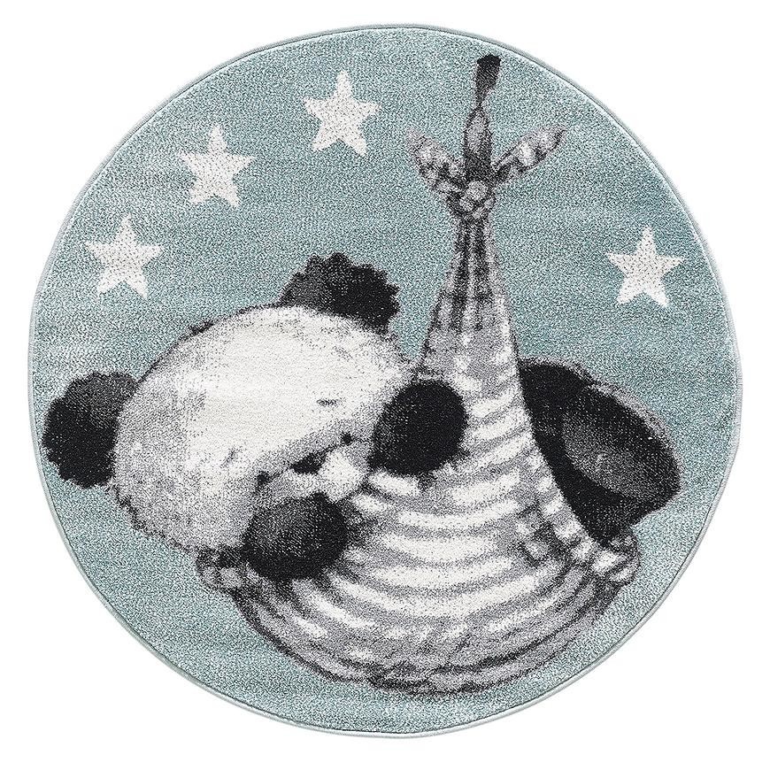 Koberec Frisee Soft Kids 1,2/1,2 FR3 A1083 modrá