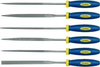 VOREL Súprava pilníkov ihlových 140 mm 6 ks VOREL