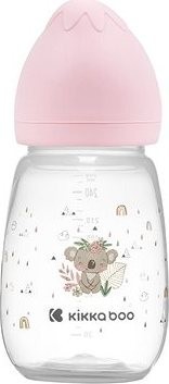 KikkaBoo Fľaša Savanna 260 ml Pink