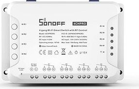 SONOFF 4CHPROR3 4-Gang Wi-Fi Smart Switch (RF Control)