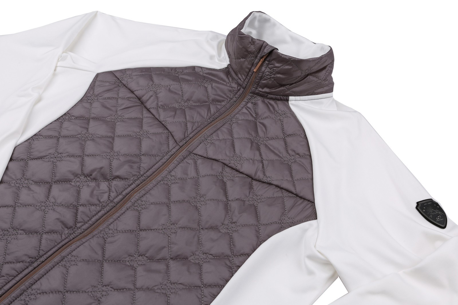 Women's sweatshirt Hannah ELSA bright white/zinc