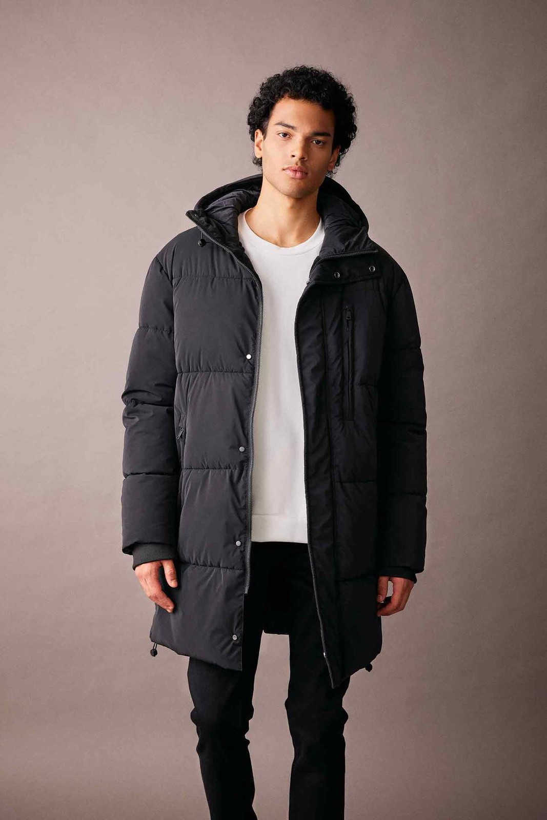DEFACTO Regular Fit Faux Fur Lined Puffer Jacket