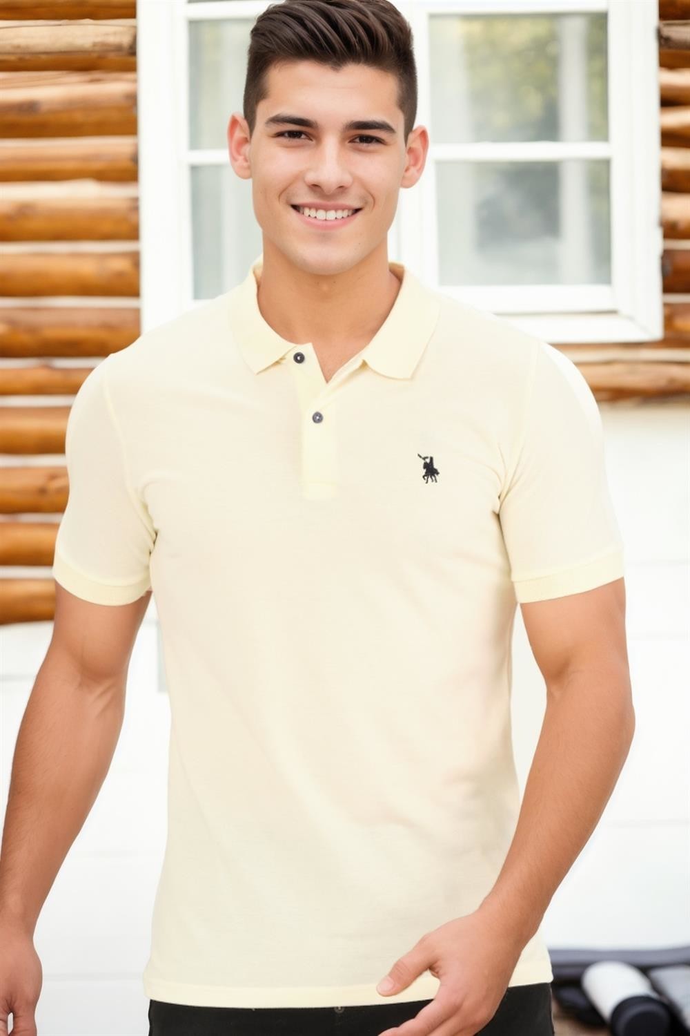 T8561 DEWBERRY MEN'S TSHIRT-DARK BONE