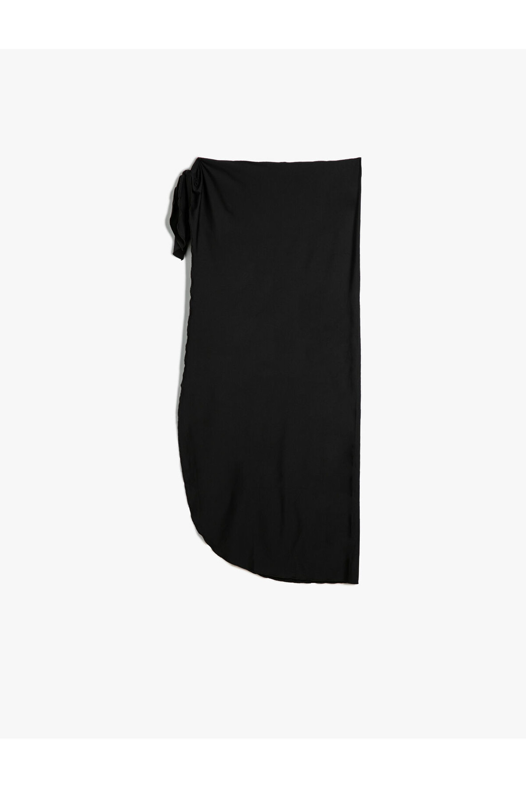 Koton Pareo Skirt Midi with Tie Detail