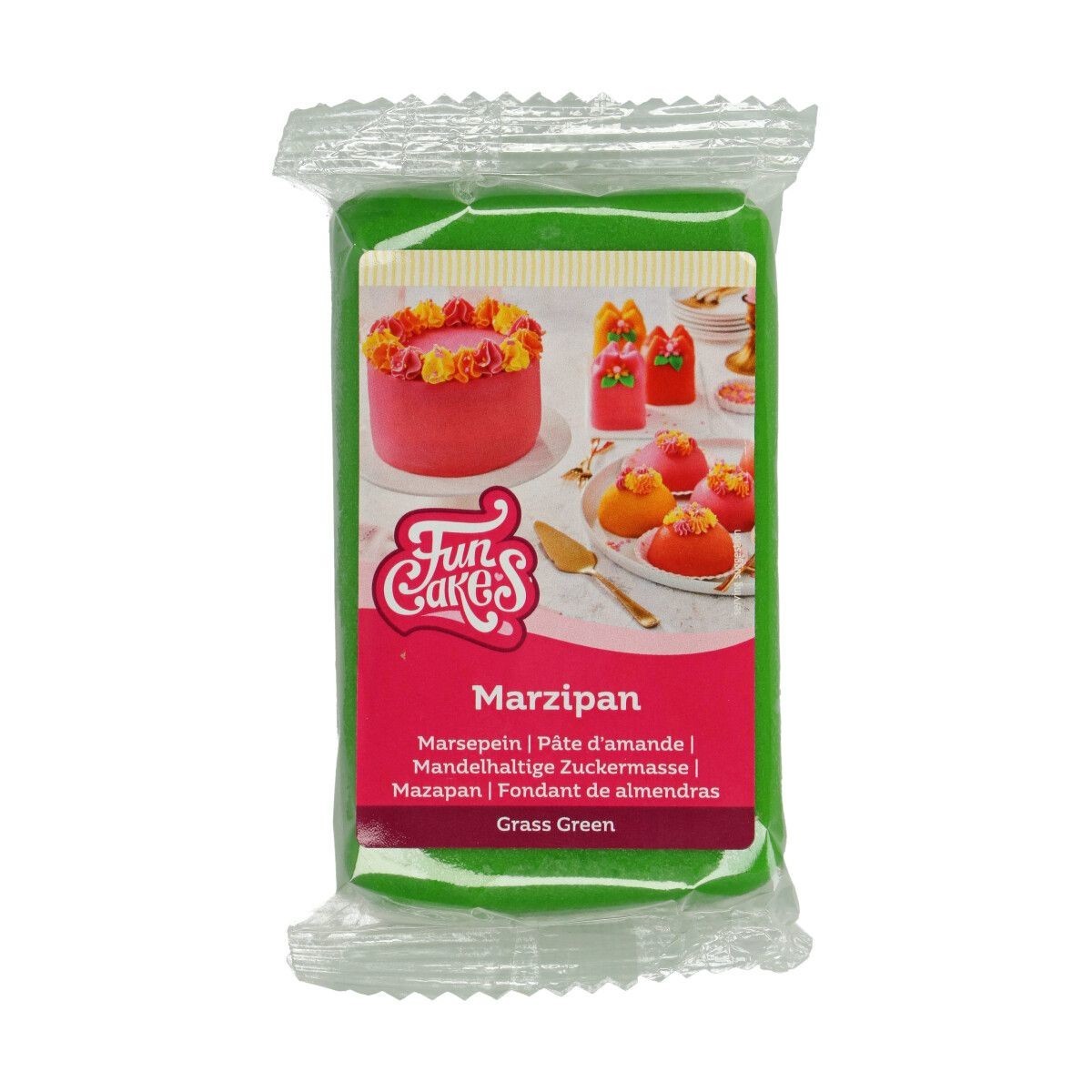 Funcakes Zelený Marcipán Grass Green 250 g