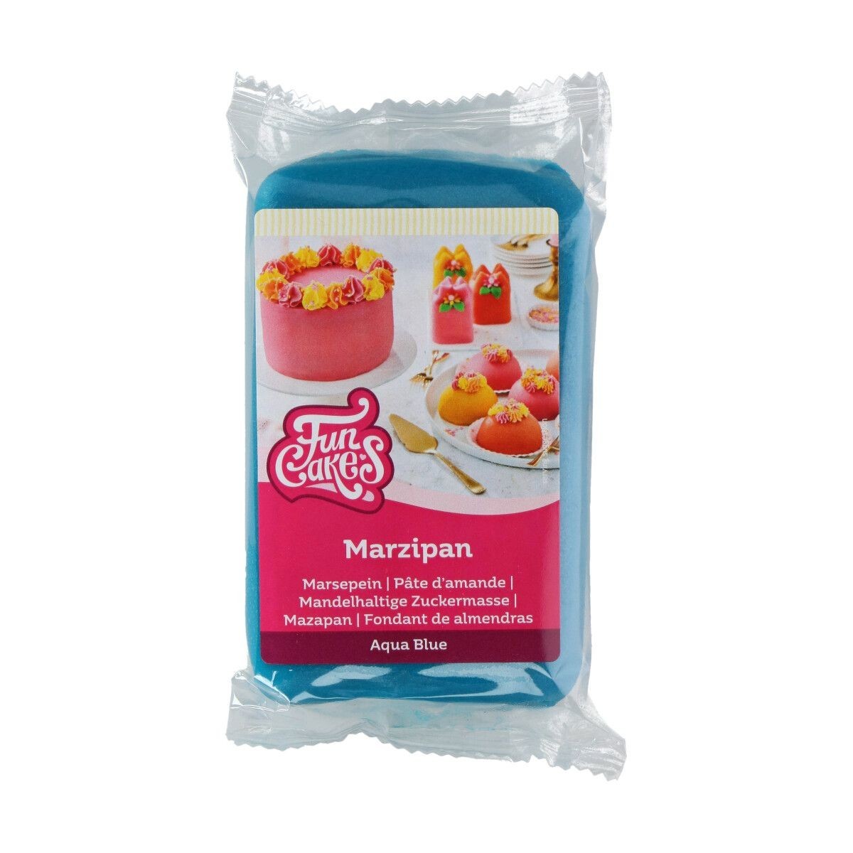Funcakes Marcipán modrý Aqua Blue 250 g