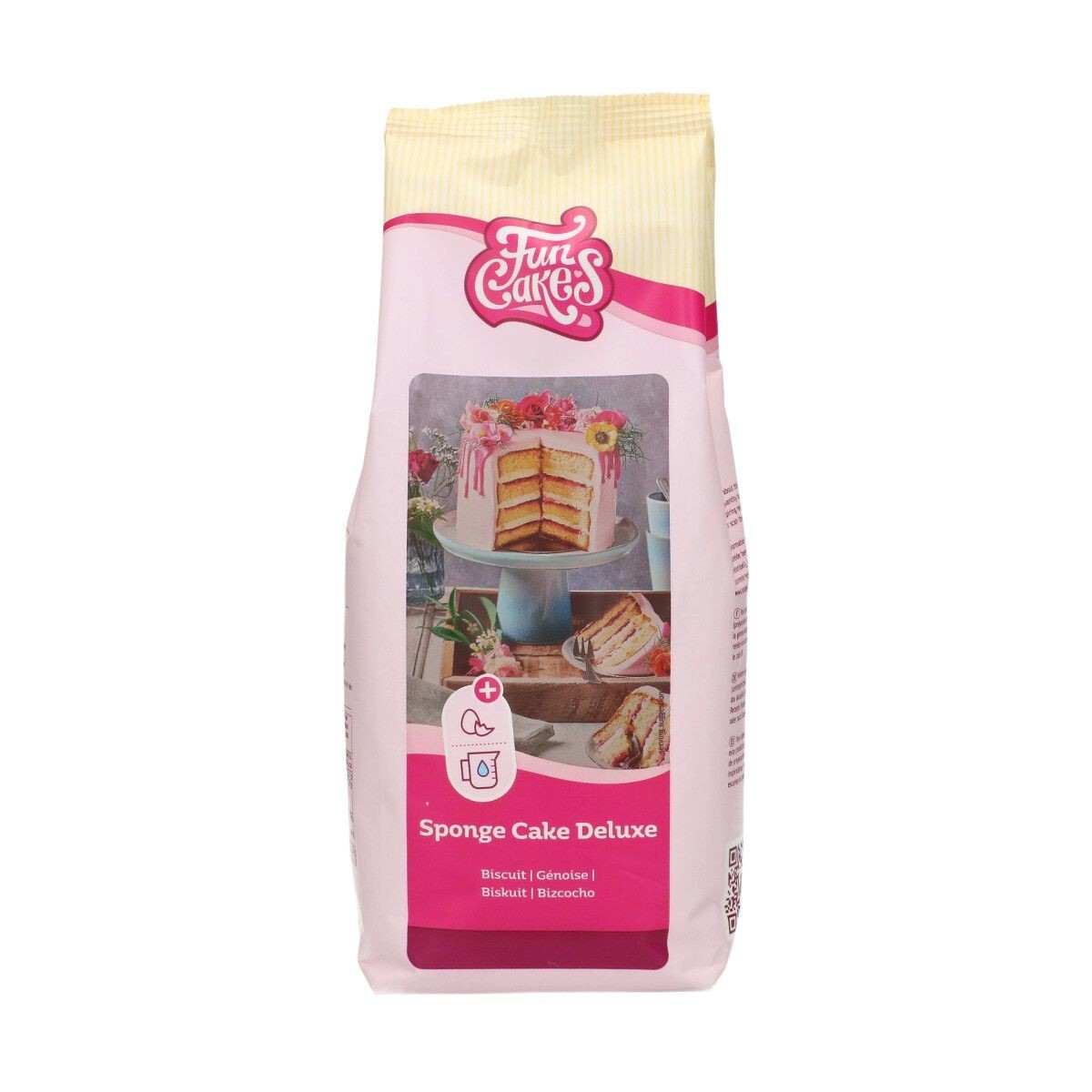 Funcakes Piškótové cesto Deluxe - zmes 1 kg