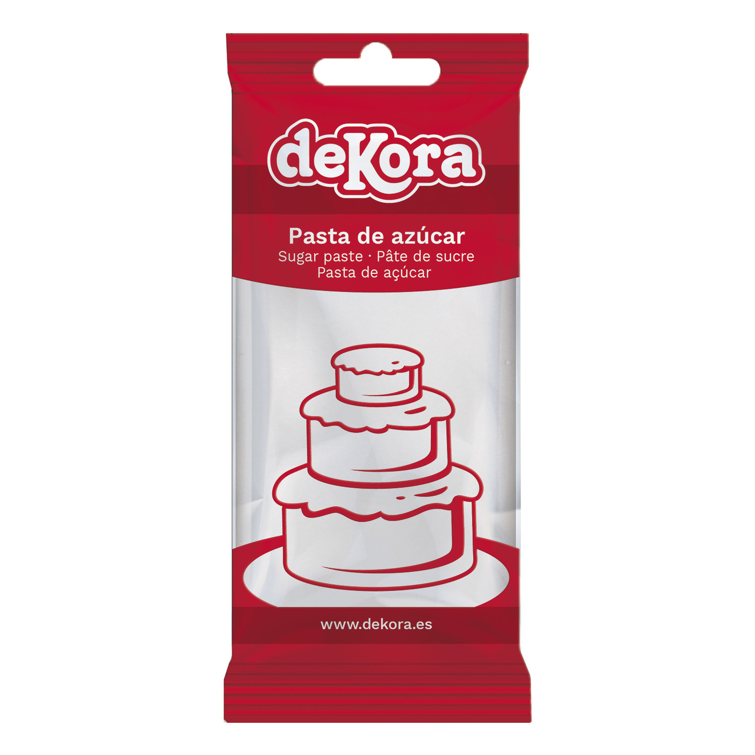 Dekora Rolovaný fondant - biely 250 g