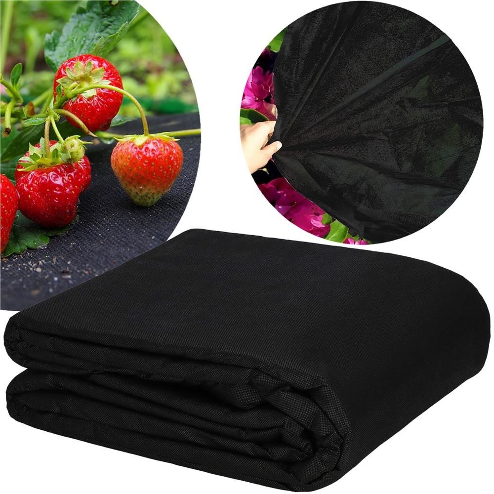 Springos Záhradná agrotextília proti burine - 50g - 1,6x5 m - čierna