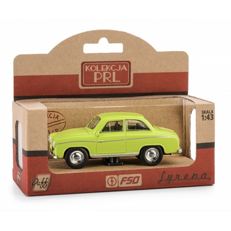 K-574 DR Kovový model auta - Syrena 1:43 - Daffi Zelená