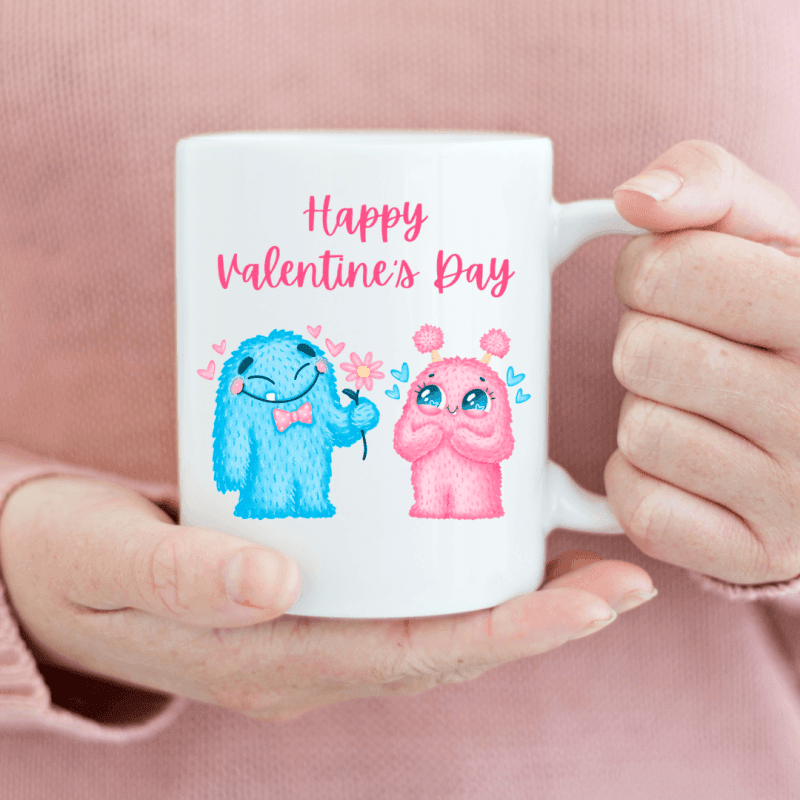 KH5-06 DR Hrnček - Happy Valentines day 330ml