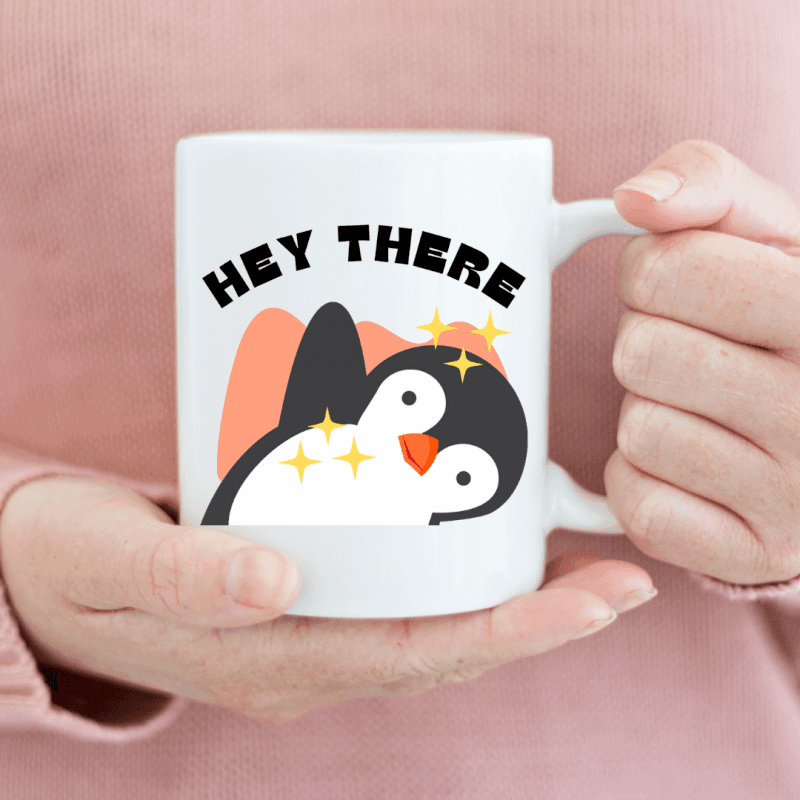 KH5-08 DR Hrnček - Hey there 330ml