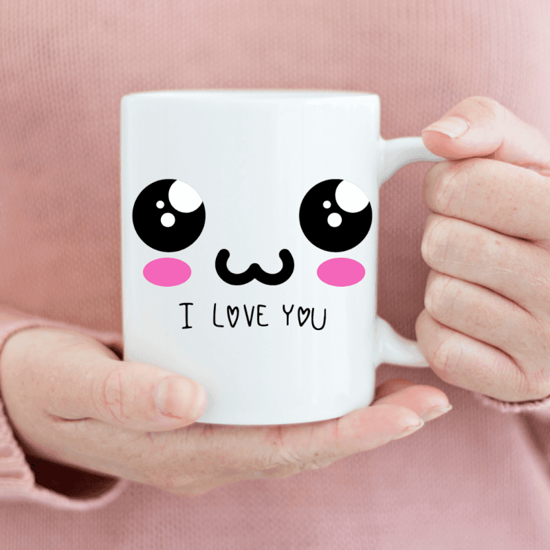 KH5-11 DR Hrnček - I love you cute eye 330ml