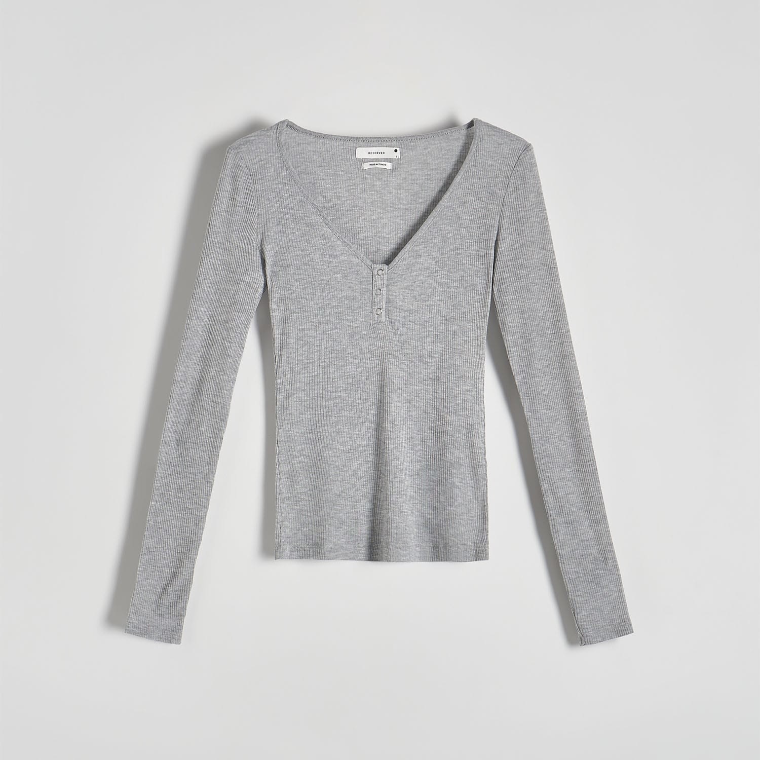 Reserved - Ladies` blouse body - Svetlošedá