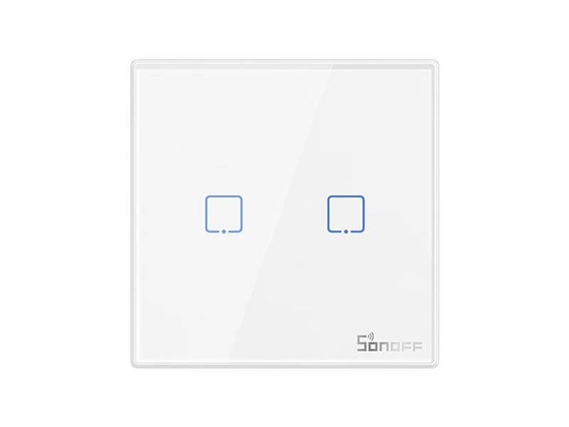 Smart vypínač osvetlenia SONOFF T2EU2C-RF