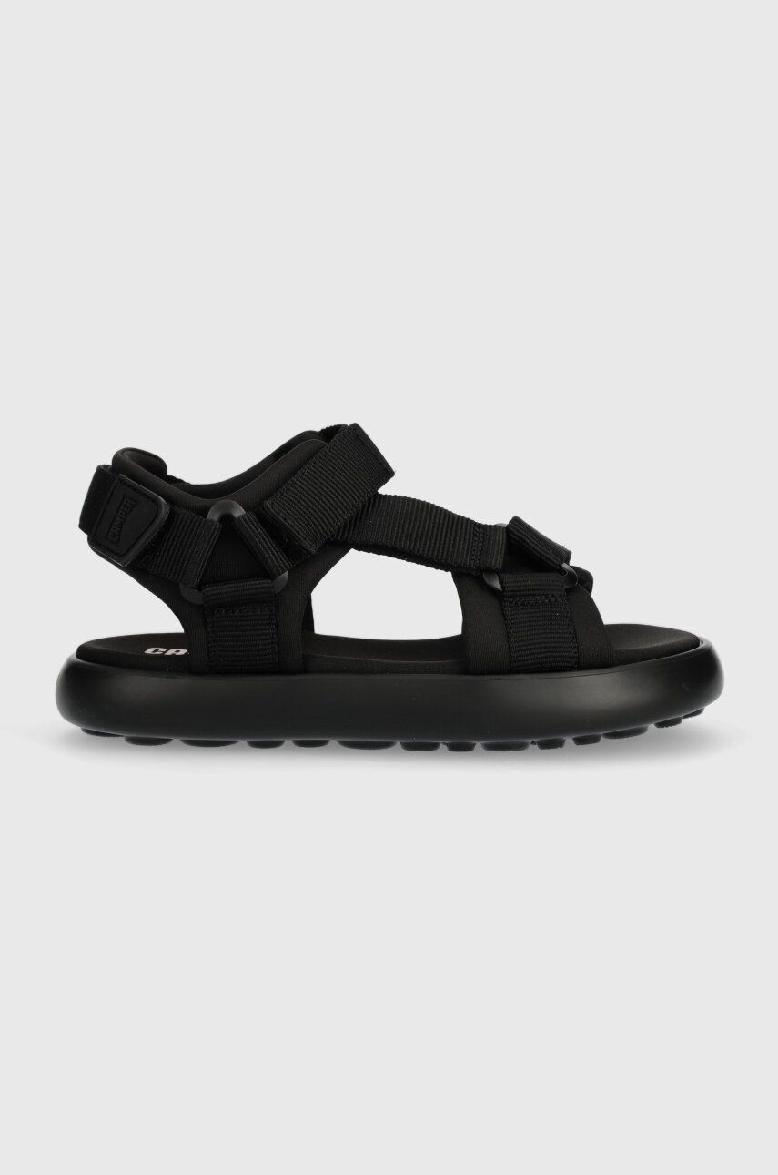 Sandále Camper Pelotas Flota Sandal dámske, čierna farba, K201618.001