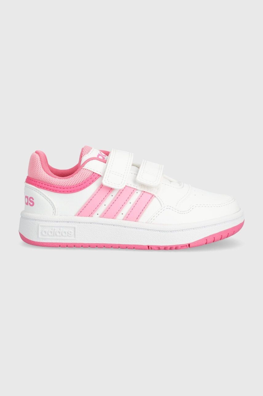 Detské tenisky adidas Originals HOOPS 3.0 CF C ružová farba