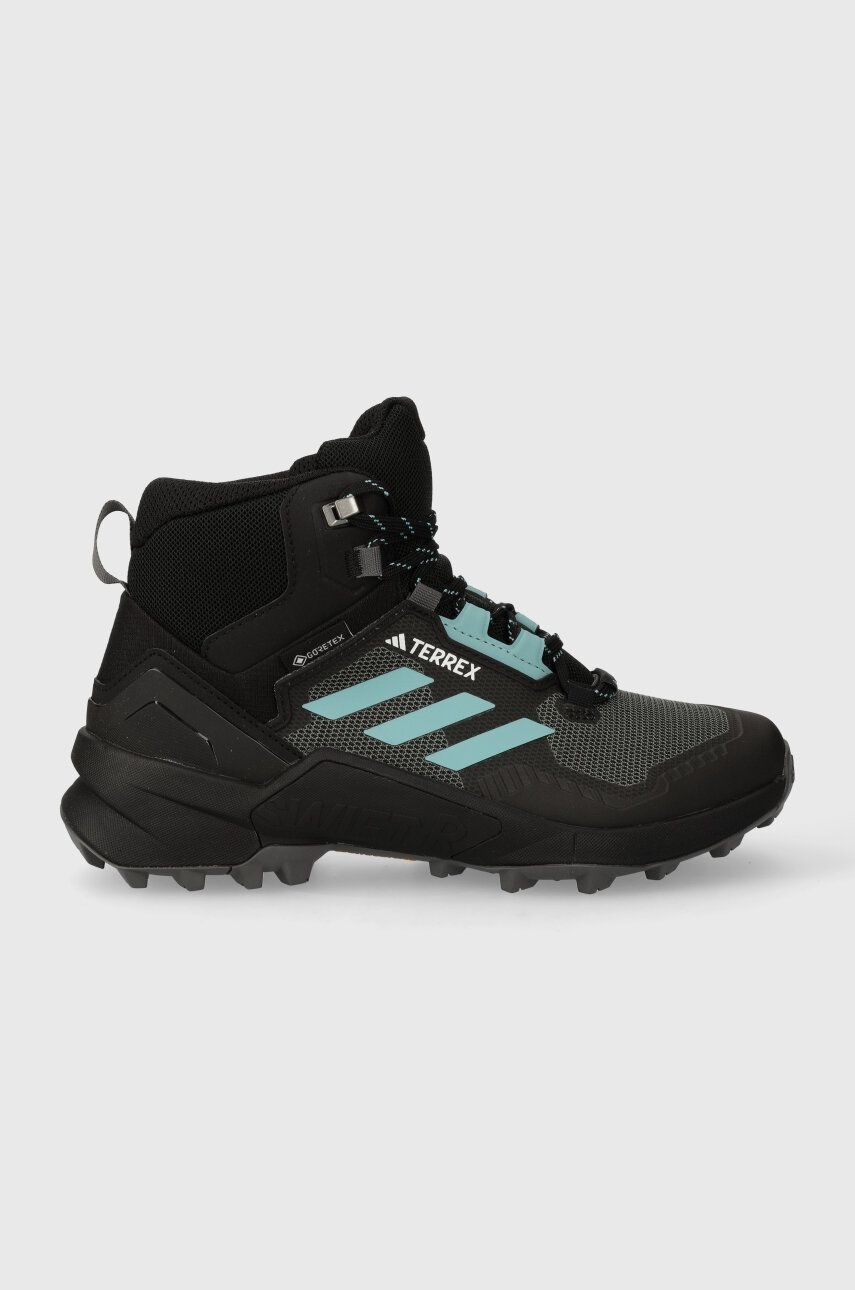 Topánky adidas TERREX Swift R3 Mid čierna farba, HP8712
