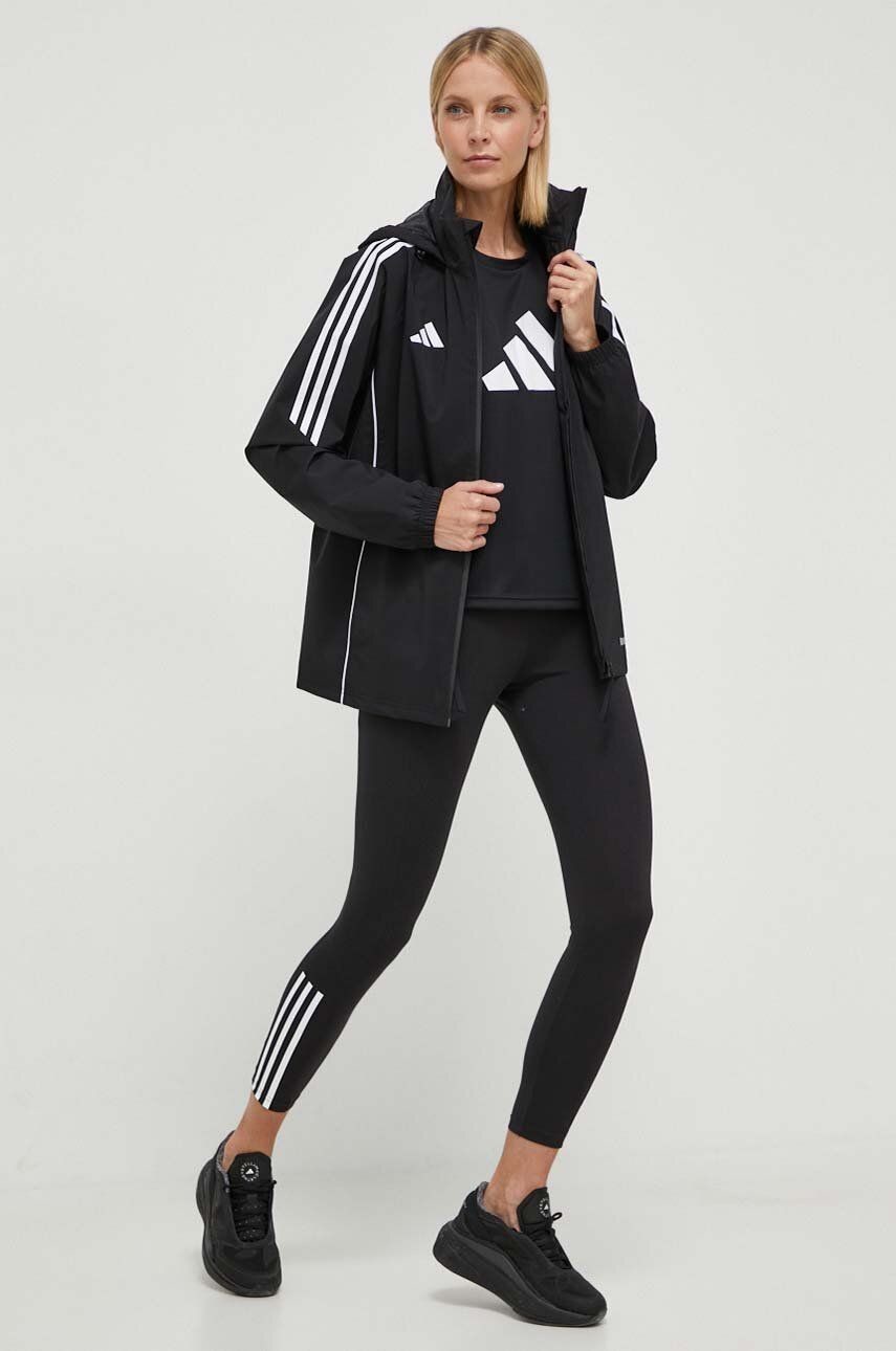 Tréningová bunda adidas Performance Tiro 24 čierna farba