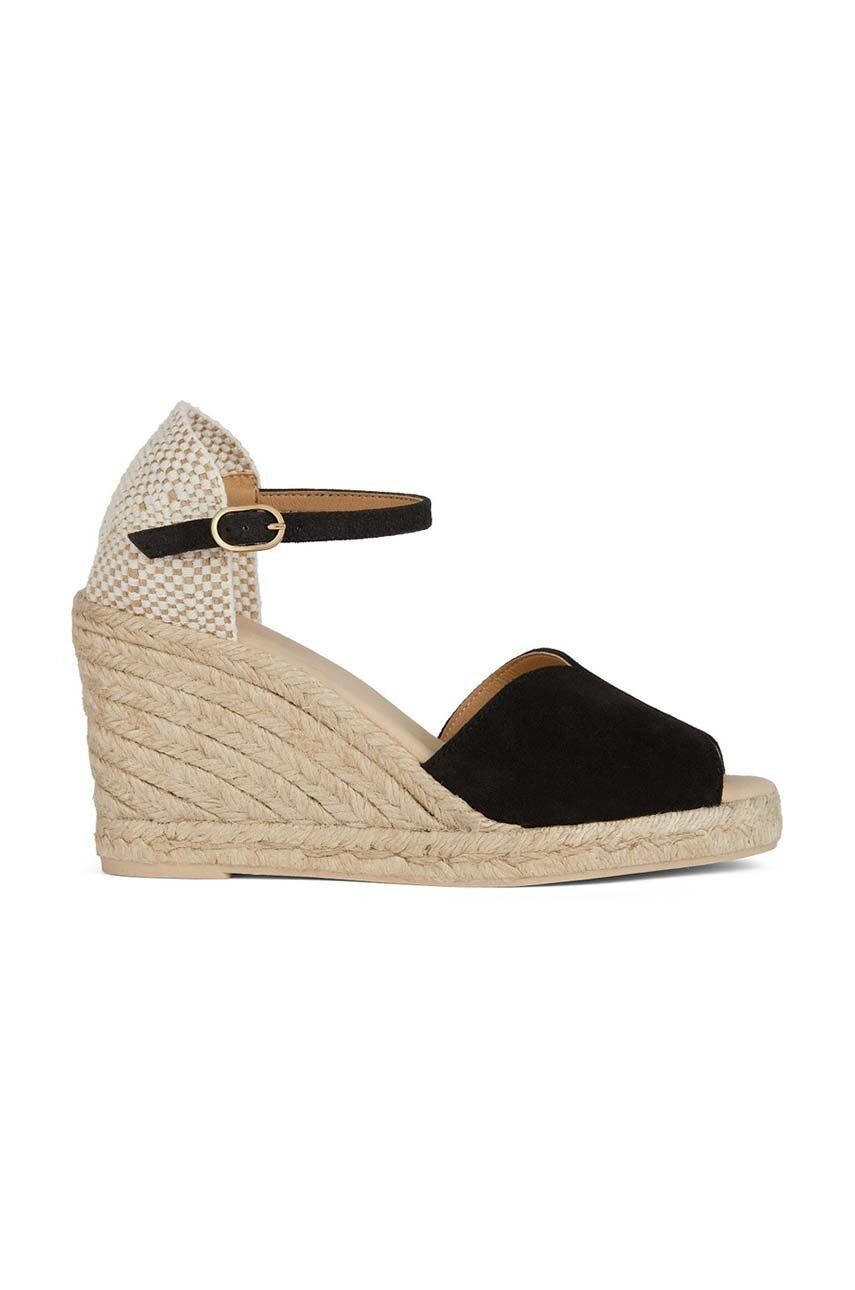 Sandále Geox D GELSA čierna farba, D45TPB 00022 C9999