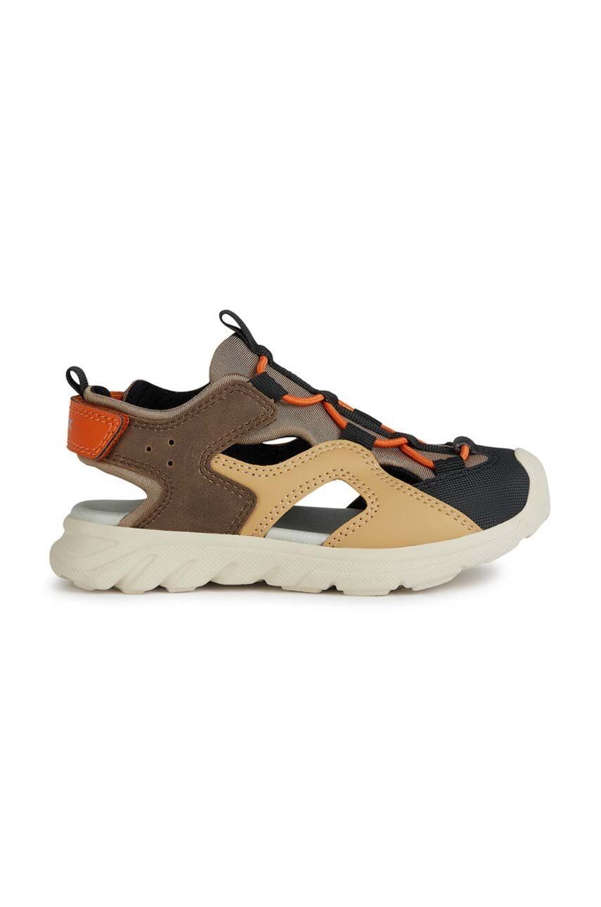 Detské sandále Geox SANDAL AIRADYUM hnedá farba