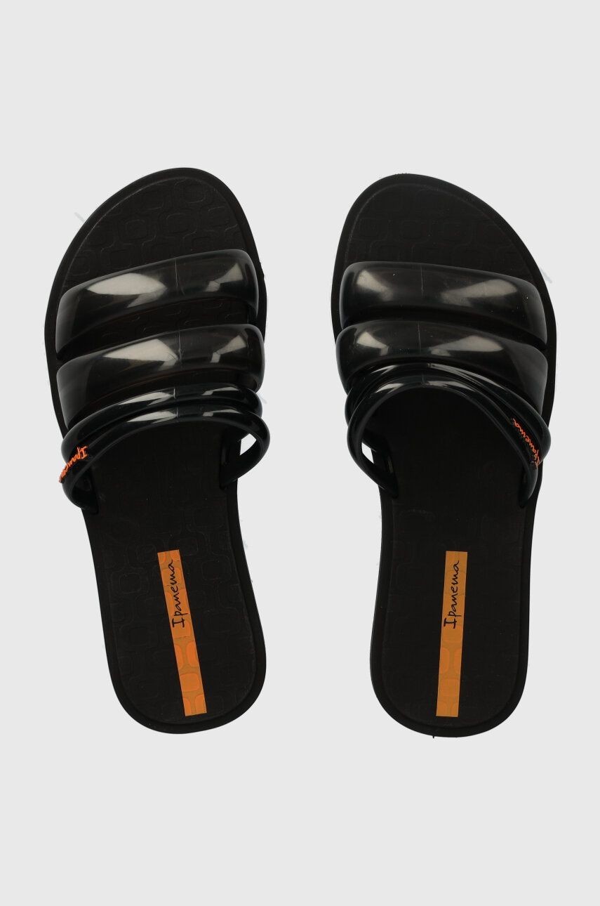 Šľapky Ipanema PUFFER SLIDE dámske, čierna farba, 26727-AQ188